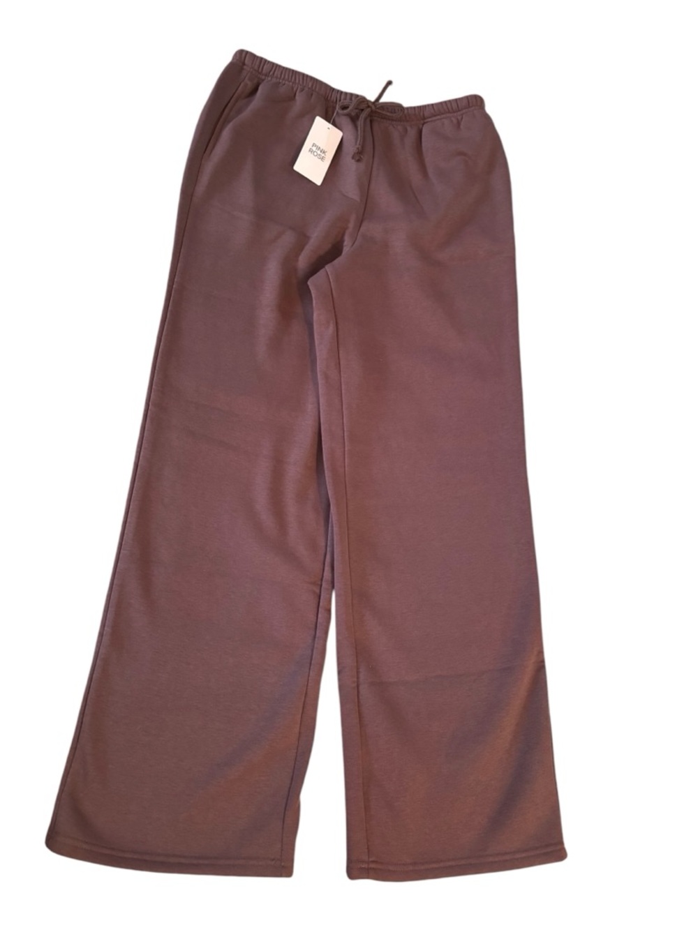 NWT Pink Rose Wide Leg Drawstring Lounge Pants